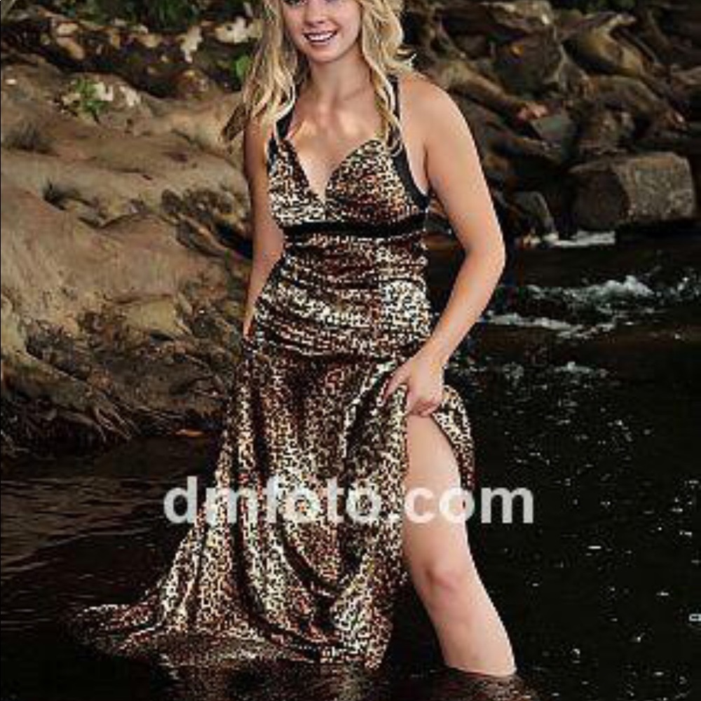 For the girl who wants to stand out! Cheetah gown